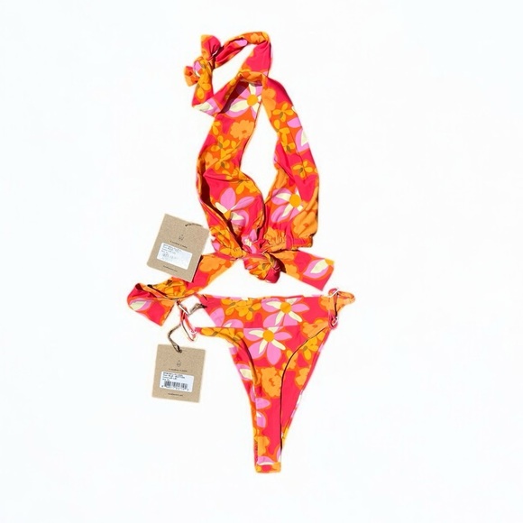 🌻NEW w.tags! Stone Fox Swim Lei Lei Bikini Set Size XL - Picture 2 of 15